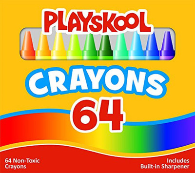 

PlaySkool 64 CT CRAYONS