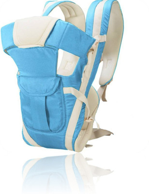 

Chote Babu SmartBuy Multi Sporty Luxury W44 Baby Carrier(Sky Blue, Front Carry facing in)