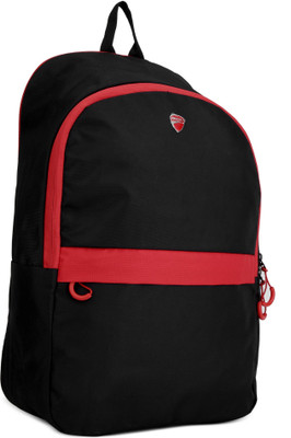 DUCATI DAYPACK 24 L Laptop Backpack(Red, Black)