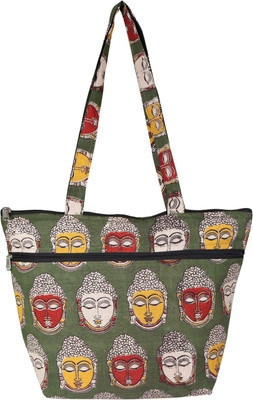 

KeKe Kalamkari Budha Shoulder Bag(Multicolor, 3 L)