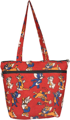 

KeKe Kalamkari Tom and Jerry Shoulder Bag(Multicolor, 3 L)