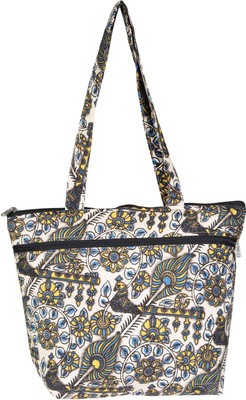 

KeKe Kalamkari Peacock Shoulder Bag(Multicolor, 3 L)