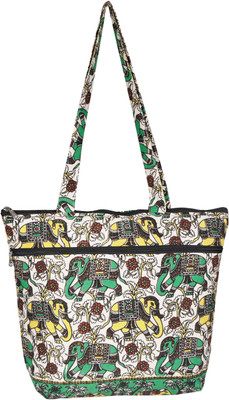 

KeKe Kalamkari elephant Shoulder Bag(Multicolor, 3 L)
