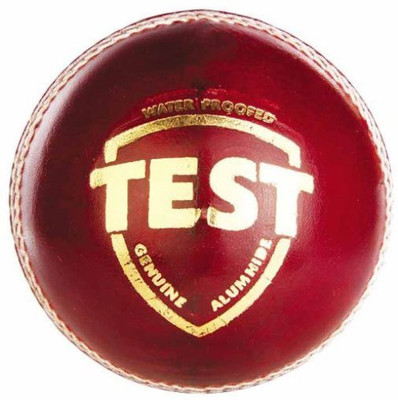 

M ART TEST RED LEATHER BALL , 4PC , STANDARD SIZE, PACK OF 2. Cricket Leather Ball(Pack of 1, Multicolor)