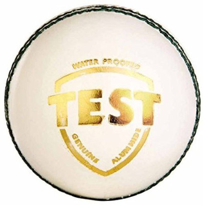 

M ART TEST WHITE LEATHER BALL , 4PC , STANDARD SIZE, PACK OF 6. Cricket Leather Ball(Pack of 1, White)