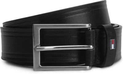 

Tommy Hilfiger Men Black Genuine Leather Belt