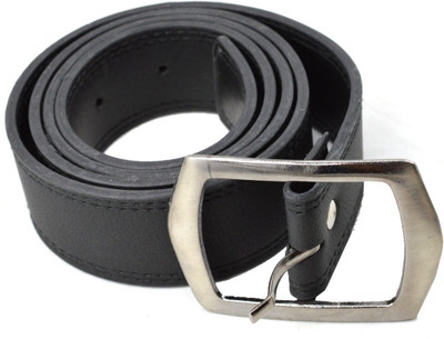 

Faynci Men Casual Black Artificial Leather Belt, Quality black genuine leather belt for boys and mens casual & formal