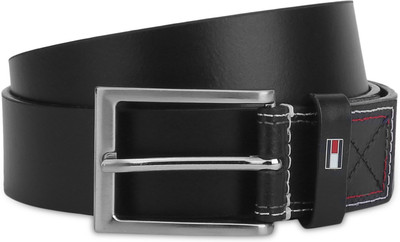 

Tommy Hilfiger Men Black Genuine Leather Belt