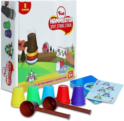 

Toiing Hammertoi Fast Paced Educational Learning Fun Game Board Game