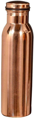 Copper 1000 ml Copper Bottle(Pack of 1, Gold)