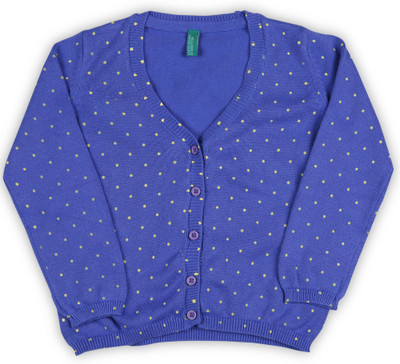

United Colors of Benetton Baby Girls Button Printed Cardigan, 03h