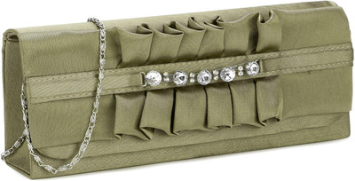 

Chemistry Casual Green Clutch