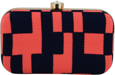 

TOOBA HANDICRAFT Casual Red Clutch
