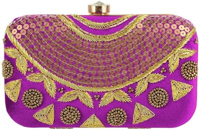 Toobacraft Casual Purple  Clutch