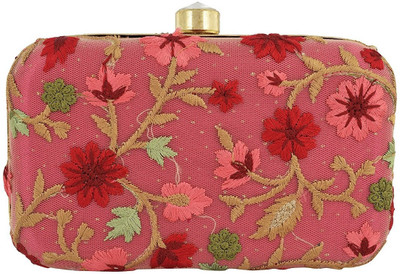 

TOOBA HANDICRAFT Casual Multicolor Clutch