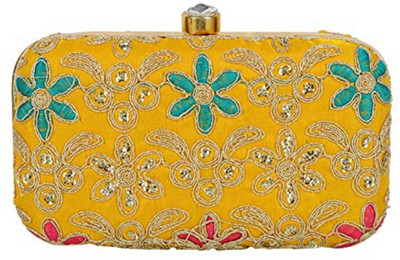 

TOOBA HANDICRAFT Casual Multicolor Clutch
