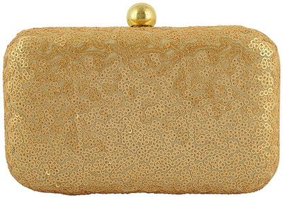 

TOOBA HANDICRAFT Casual Beige Clutch