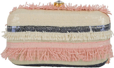 

TOOBA HANDICRAFT Casual Multicolor Clutch