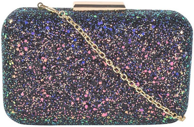 

TOOBA HANDICRAFT Casual Purple Clutch