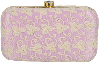 

TOOBA HANDICRAFT Casual White Clutch
