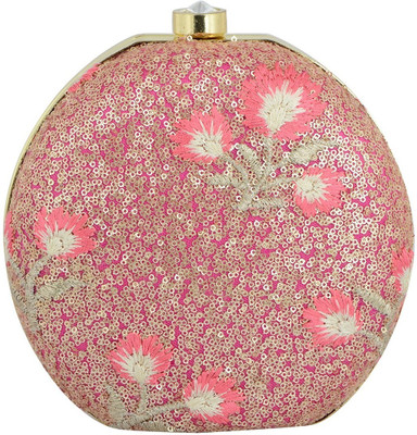 

TOOBA HANDICRAFT Casual Multicolor Clutch