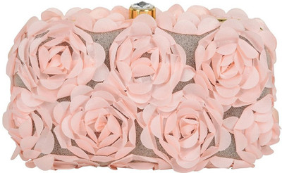

TOOBA HANDICRAFT Casual Pink Clutch
