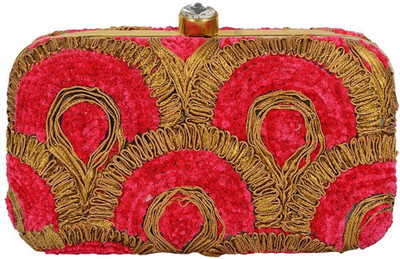 

TOOBA HANDICRAFT Casual Multicolor Clutch