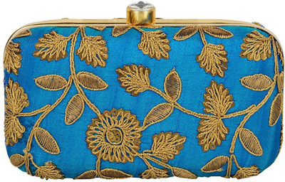 

TOOBA HANDICRAFT Casual Purple Clutch