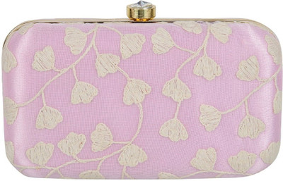 

TOOBA HANDICRAFT Casual White Clutch