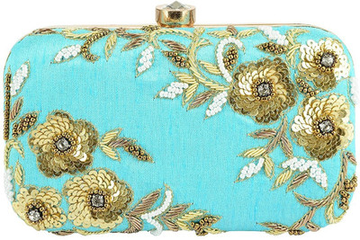 

TOOBA HANDICRAFT Casual Multicolor Clutch