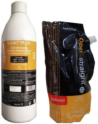 

Matrix Opti. Conditioning Cream Neutralizer + Straightening Cream(Set of 2)