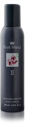 

Royal Mirage II Refreshing Perfumed Body Spray Deodorant For Men & Women -200ml Body Spray - For Men & Women(200 ml)