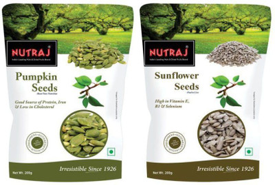 

Nutraj Pumpkin Seeds, Sunflower Seeds(400 g, Pack of 2)
