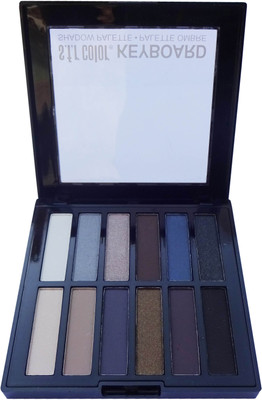 

KASCN ORIGINAL HIGH QUALITY S.F.R COLOR EYE SHADOW PALETTE KEYBOARD OMBRE PALETTE FOR ALL SKIN TONE (03) 15.22 g(MULTI COLOUR)