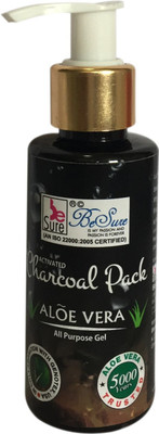 

Besure Aloe Vera Activated Charcoal face Pack with Pump(100 g)