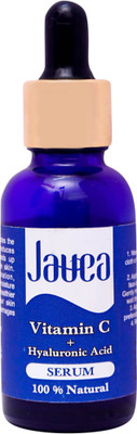 

Javea Anti-Aging Vitamin C Serum For Women ,20% Serum With Hyaluronic Acid And Vit E ,Wrinkle Repairs Dark Circles, Age Spots And Sun Damage(30 ml)