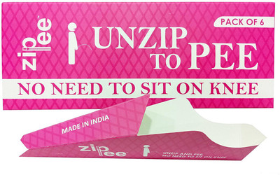 

Zippee Green Home (24 Funnel - 4 Pack) Portable, Disposable Female Urination Device(Multi, Pack of 24)