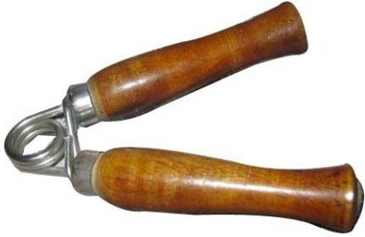 

Leosportz Very Tight Wooden Handle Fitness Hand Grip For Better Grip XIII ( pack of 1 ) Hand Grip/Fitness Grip(Brown)