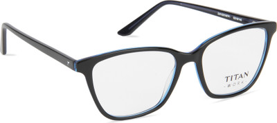 

Titan Full Rim Wayfarer Frame(120 mm
