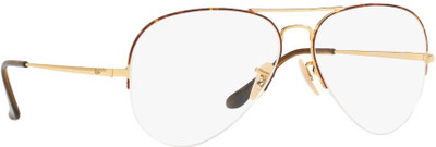 Ray-Ban Half Rim Oval Frame(56 mm