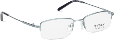 Titan Half Rim Rectangle Frame(116 mm