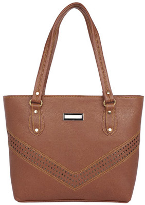 

Aliado Hand-held Bag(Brown)