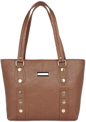 

Aliado Hand-held Bag(Brown)