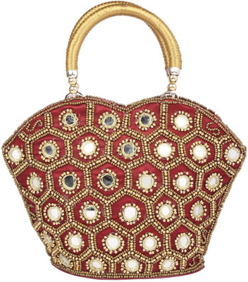 

Aliado Hand-held Bag(Maroon)