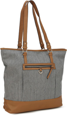 

Accessorize Shoulder Bag(White, Brown), Brown;white