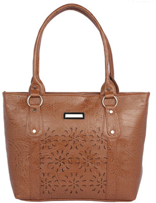 

Aliado Hand-held Bag(Brown)