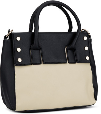 

SUGARUSH Shoulder Bag(Black, Beige), Beige;black