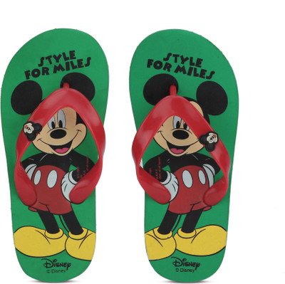 

Disney Girls Slip On Slipper Flip Flop(Green