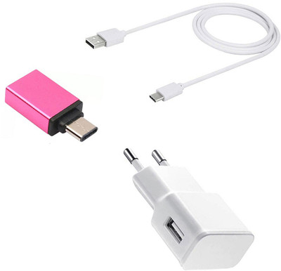 DAKRON Wall Charger Accessory Combo for Asus Zenfone AR ZS571KL(White)