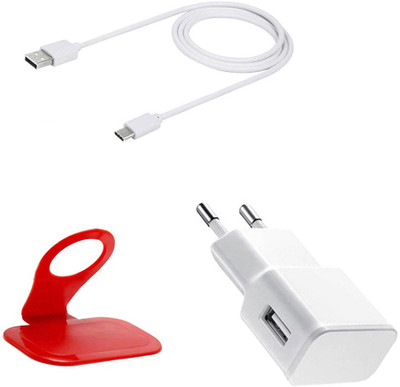 DAKRON Wall Charger Accessory Combo for HTC U Play(White)